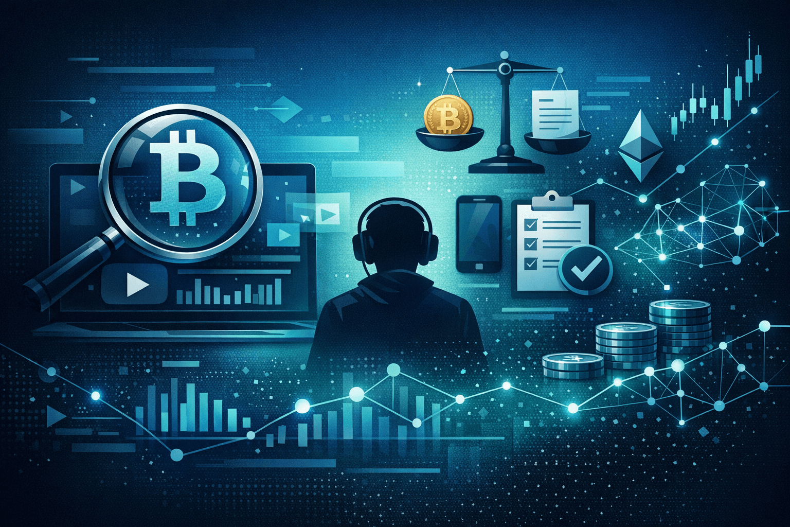 How to Evaluate a Crypto YouTuber: A 5-Step Method to Filter Hype With Evidence, Context, Incentives, Updates, and Contradictions