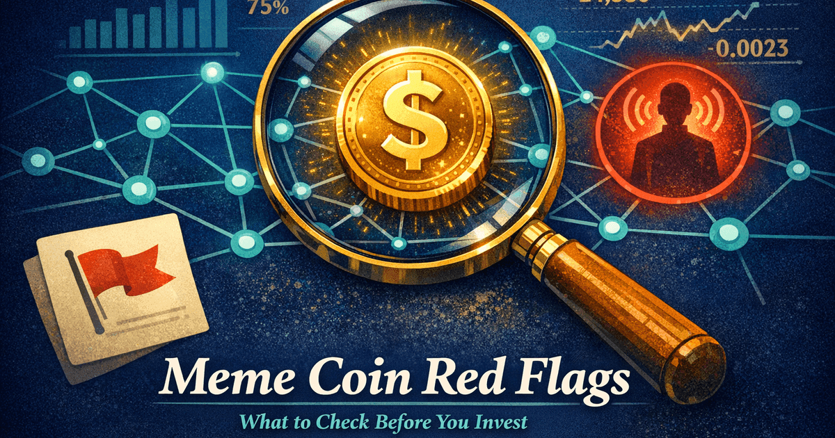 Meme Coin Red Flags: How 'Generational Wealth' Promises Work — And What to Check Before You Invest